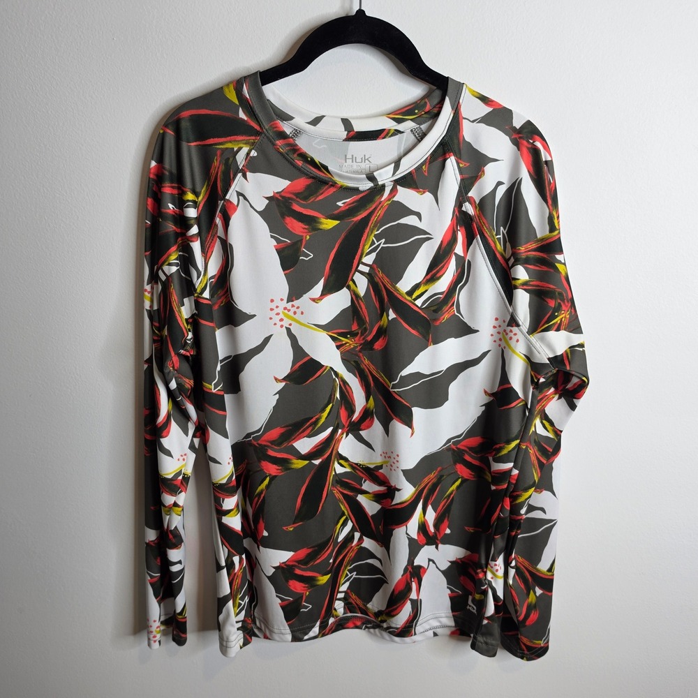 Huk Fishing Performance Shirt Women Large